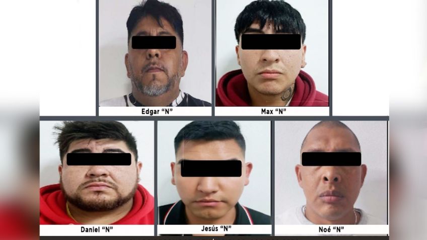 Desarticulan célula criminal en Edomex: Se dedicaban a matar, extorsionar y vender droga