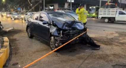 VIDEO: Fatal accidente en Iztacalco deja un muerto y dos heridos en calzada de La Viga