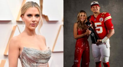 ¿Molesta con los Chiefs? Scarlett Johansson le manda recadito a esposa de Patrick Mahomes