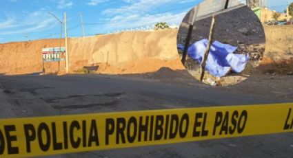 Con el rostro vendado, localizan el cadáver de un sujeto baleado al surponiente de Culiacán