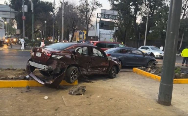 Fatal accidente en Iztacalco