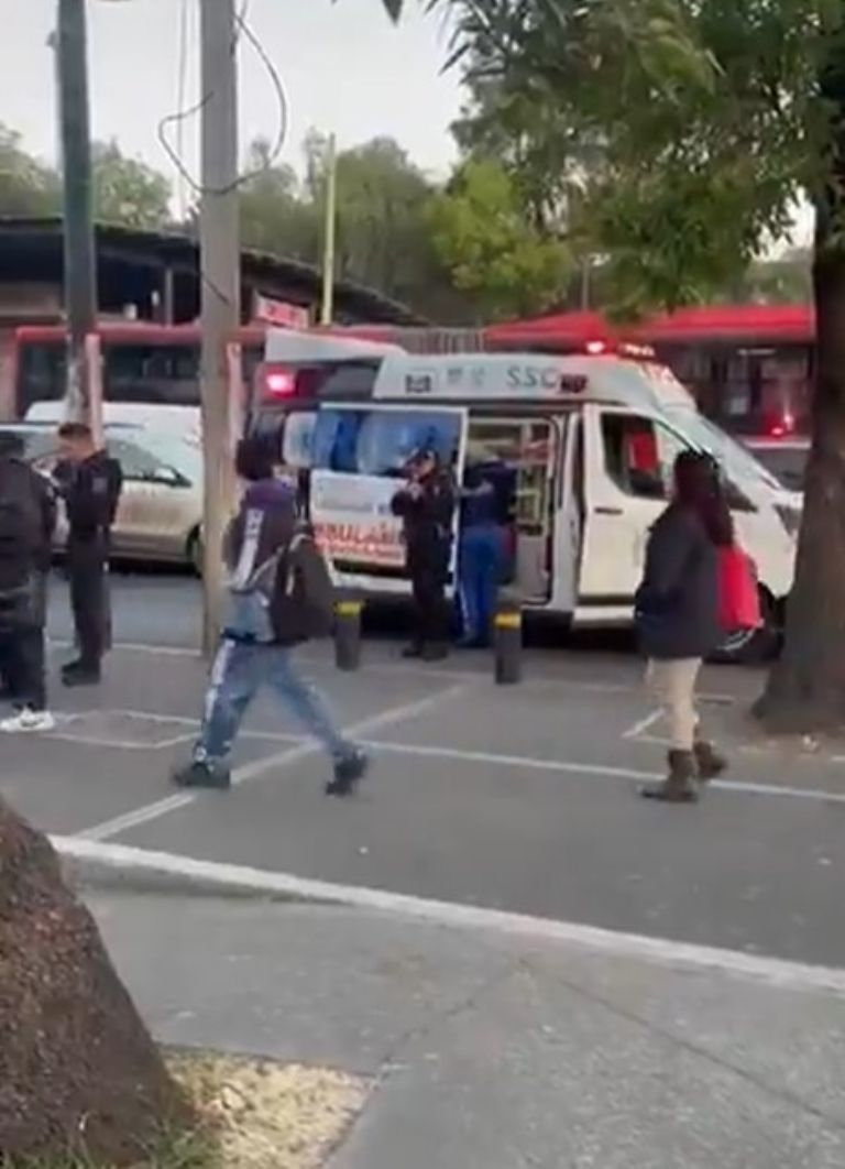 Abuelita atropellada en Azcapotzalco