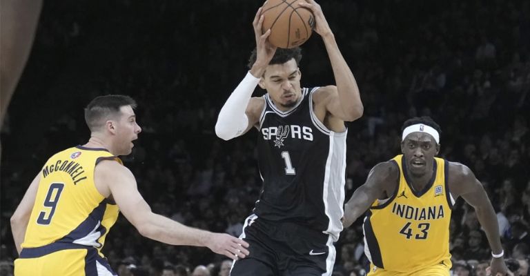 El gigante francés fue una pesadilla para los Pacers