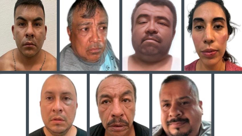 Sentencian a 50 años de cárcel a siete miembros de banda de secuestradores en Edomex