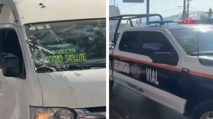 Chofer de transporte público se resiste a un asalto y lo matan de varios balazos en Edomex