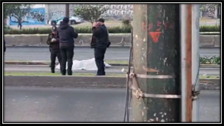 Fatídico accidente: Motociclista muere arrollado sobre Periférico Sur, en CDMX