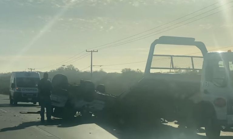 Accidente carretero deja un hombre sin vida y niña gravemente herida