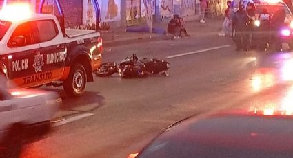 Caos en la López Portillo tras brutal muerte de motociclista con dirección a Ecatepec