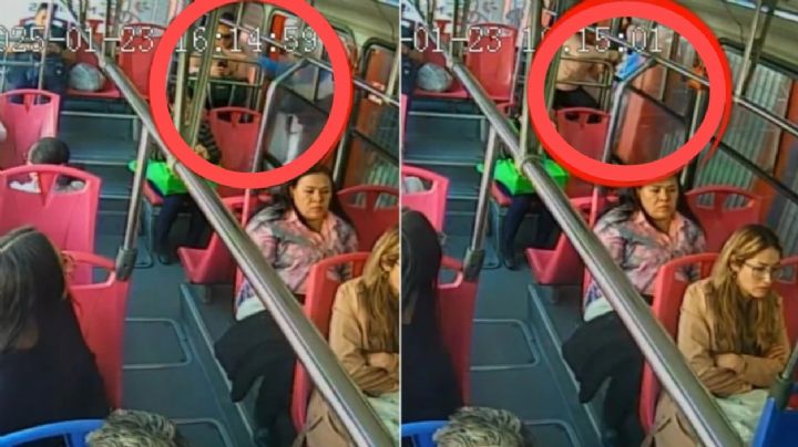 VIDEO: Así es el nuevo método de robo en el Mexibus del Edomex ¡Desde la ventana!