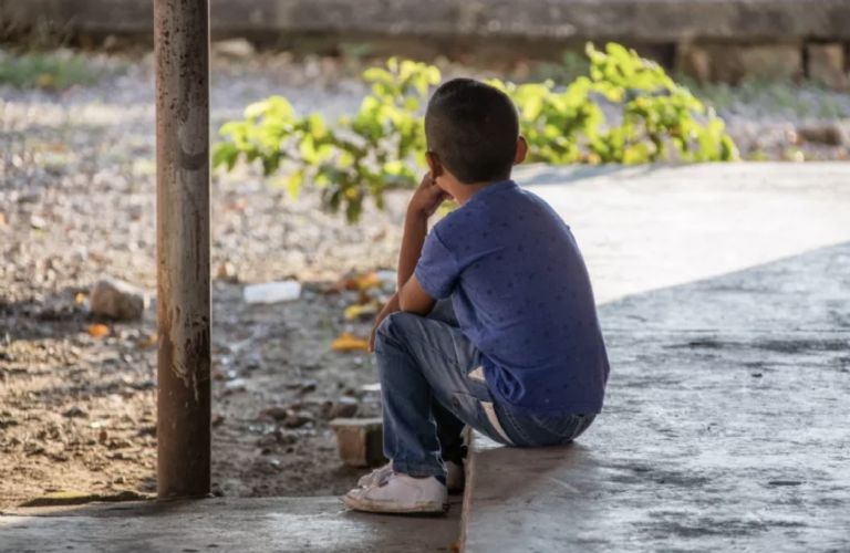 Los niños se han visto afectados por la guerra del narco en México. Foto: Internet