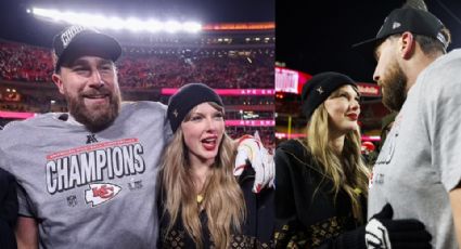 Taylor Swift y Travis Kelce hacen arder la NFL con apasionado beso por triunfo de Chiefs