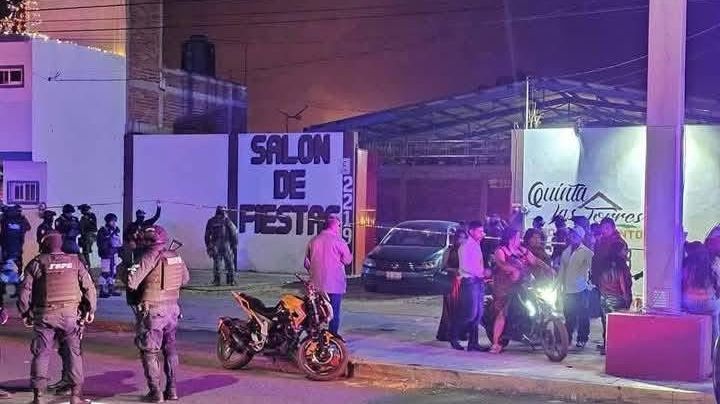 (FOTOS) Masacre en Guanajuato: Sicarios irrumpen en una boda y desatan balacera
