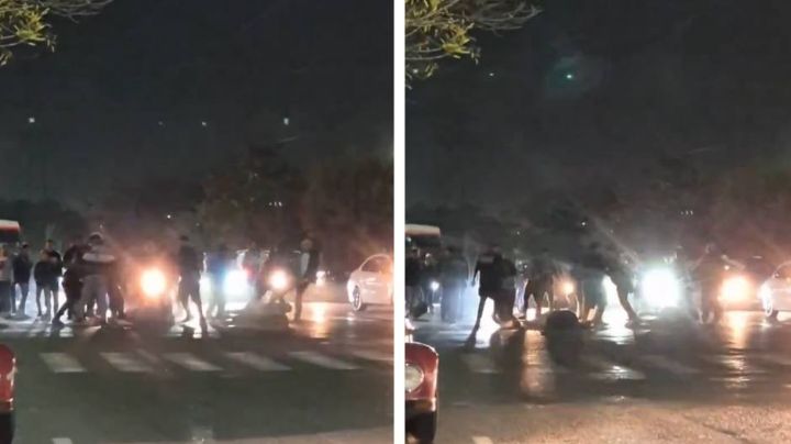 VIDEO: Aficionados de Rayados agreden brutalmente a un padre y a su hijo menor de edad