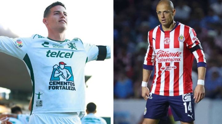 León vs Chivas: ¿Dónde ver el reencuentro de James Rodríguez y 'Chicharito' Hernández?