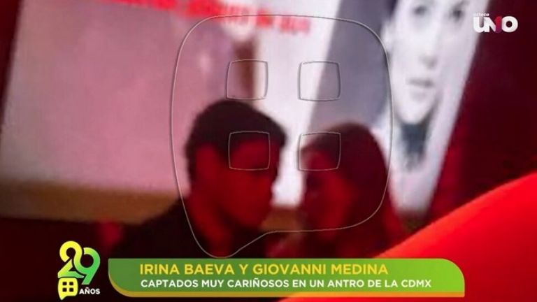 Irina Baeva y Giovanni estuvieron juntos en un antro