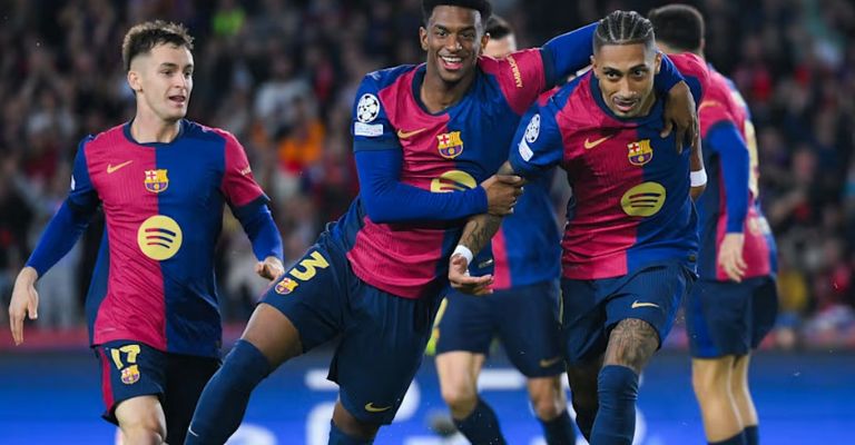 Barcelona marcha con gran paso en el torneo