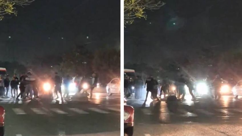 VIDEO: Aficionados de Rayados agreden brutalmente a un padre y a su hijo menor de edad