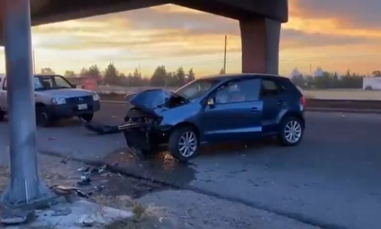 Accidente en la México-Puebla