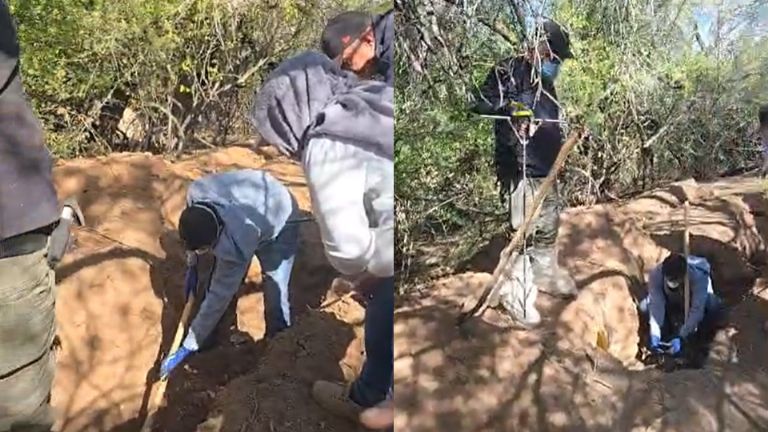 Buscadoras Por la Paz Sonora encuentran más de 20 fosas clandestinas en Hermosillo