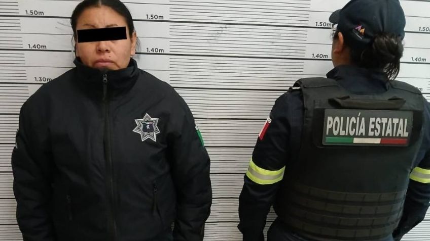 Cae una policía de Edomex acusada de robar dinero de la tesorería municipal de Chiconcuac