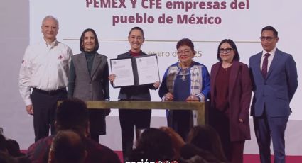 Pemex y CFE serán empresas públicas del Estado: Sheinbaum presenta Reforma Energética