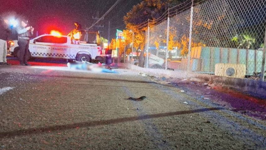 Atropellan y matan a un hombre sobre la carretera Culiacán-Eldorado; el conductor escapó