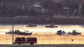 Foto ilustrativa de la nota titulada VIDEO: Avión de pasajeros choca con helicóptero en Washington; nadie sobrevivió, asegura EU