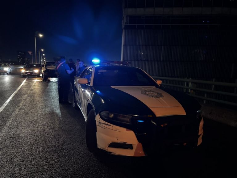 Fuerte accidente en la GAM