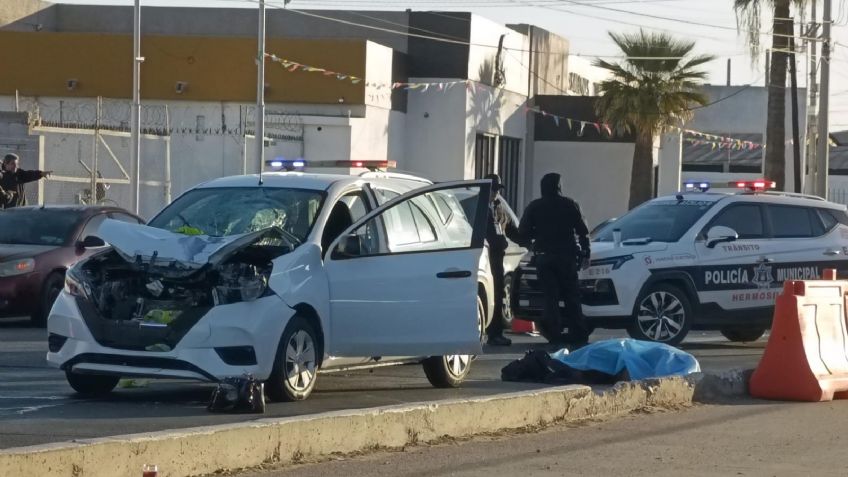 Detienen a conductor por atropellar y causar la muerte de una adulta mayor en Hermosillo