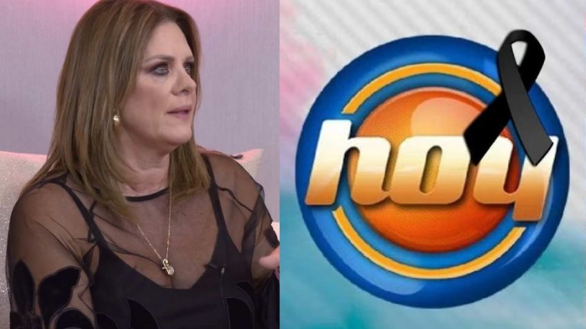 Erika Buenfil llega a 'Hoy' de luto y hace desgarradora revelación: "Ya sufría mucho"