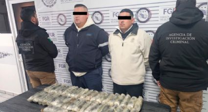 Detienen a choferes de autobús en Sonora; transportaban 18 kilos de fentanilo y 2 de heroína