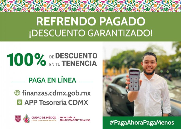 Tenencia 2025 en CDMX descuentos