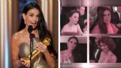 Foto ilustrativa de la nota titulada Demi Moore vence a Karla Sofía Gascón y gana su primer Globo de Oro como Mejor actriz