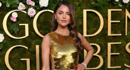 Eiza González llega a los Golden Globes a representar a los latinos y da importante mensaje