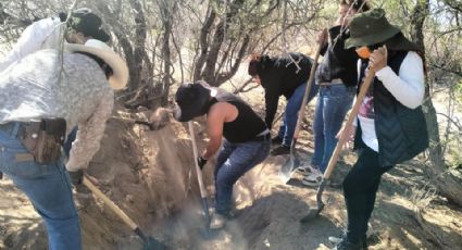 Madres Buscadoras de Sonora hallan en Hermosillo cinco osamentas en fosas clandestinas