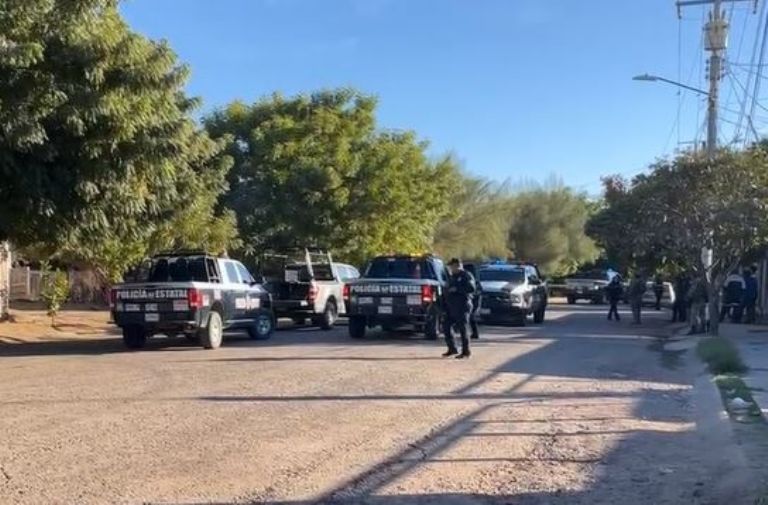 El sitio donde inició la balacera, en Aves del Castillo Ultrateck