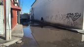 Foto ilustrativa de la nota titulada Locatarios del primer cuadro de Ciudad Obregón advierten aguas negras en el callejón Argentina
