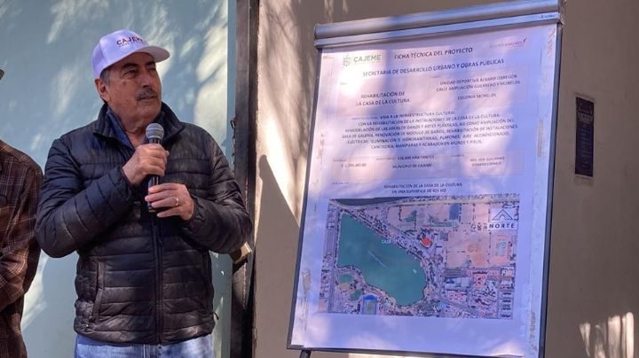 Alcalde Javier Lamarque Cano arranca rehabilitación de la Casa de la Cultura en Cajeme