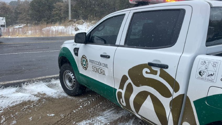 FOTOS: Segunda tormenta invernal pinta de blanco a municipios de Sonora