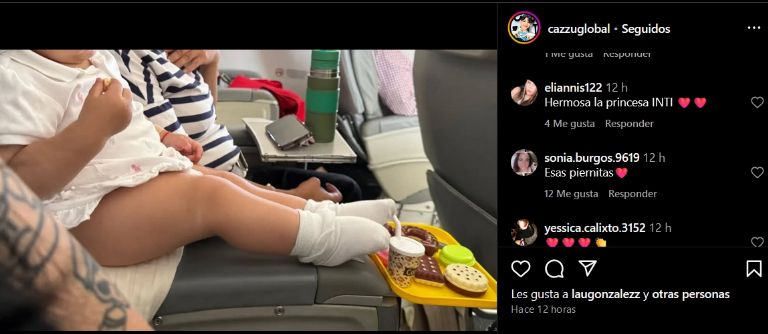 Cazzu enamora a sus fans con foto de Inti