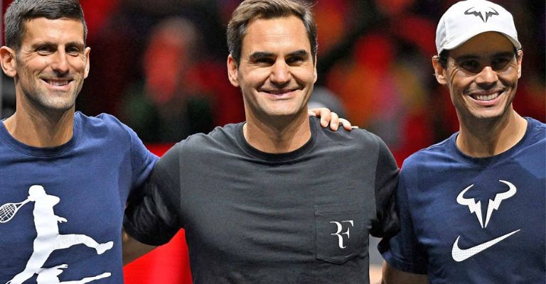 Federer forma parte de los Tres Grandes del tenis