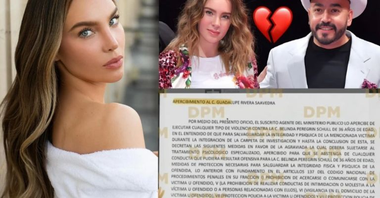 Belinda obtiene orden de protección contra Lupillo 