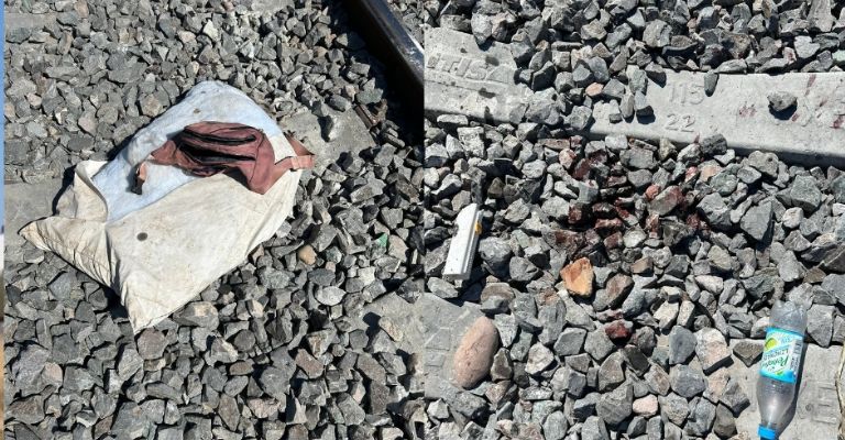 Las fotos de los hechos comenzaron a circular por redes sociales y se pueden ver las pertenencias de la víctima