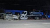 Foto ilustrativa de la nota titulada: Aseguran en Sonora camionetas robadas en EU; valen más de 2 millones de pesos