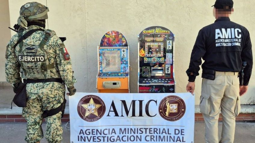 Golpe al juego ilegal: Aseguran máquinas tragamonedas en operativo al sur de Sonora