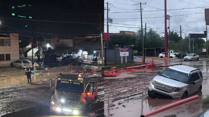 FOTOS Y VIDEOS: Calles de Ciudad Obregón quedan INUNDADAS por paso de la tormenta 'Raymond'
