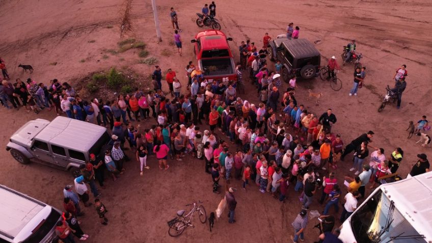 Comunidades damnificadas de Navojoa por las lluvias tras paso de 'Raymond' reciben apoyos