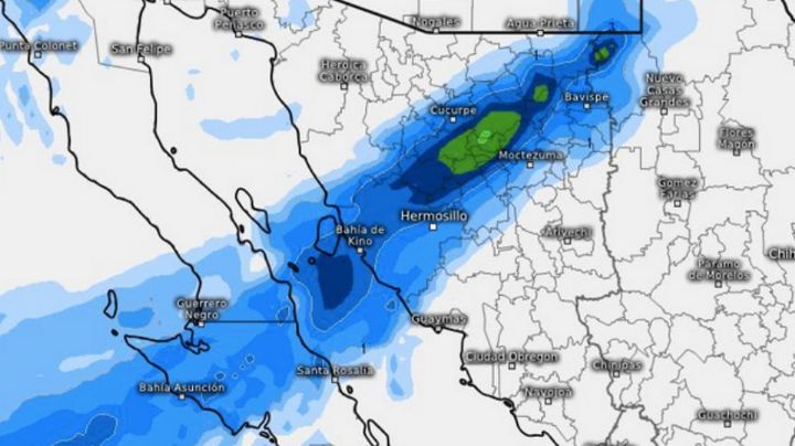 Clima en Sonora: ¿Se tendrán LLUVIAS para HOY en la NOCHE? Advierten por FRENTE FRÍO