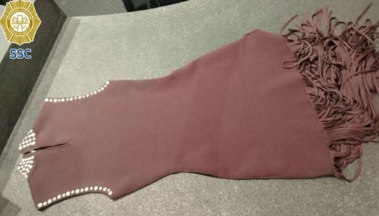 Vestido que intentó robar 