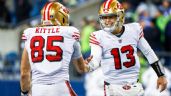 Foto ilustrativa de la nota titulada: Los 49ers recuperan par de piezas valiosas; Purdy y Kittle están de regreso